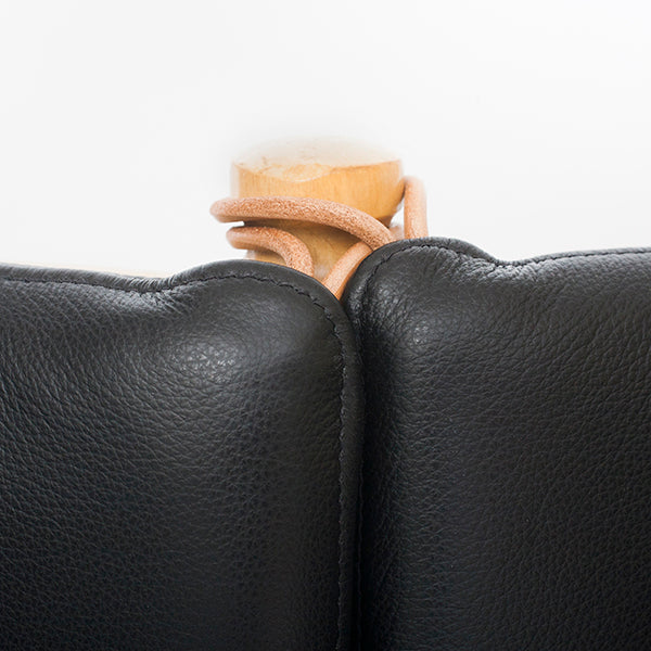 BM 1789 - Reupholstered spoke back sofa