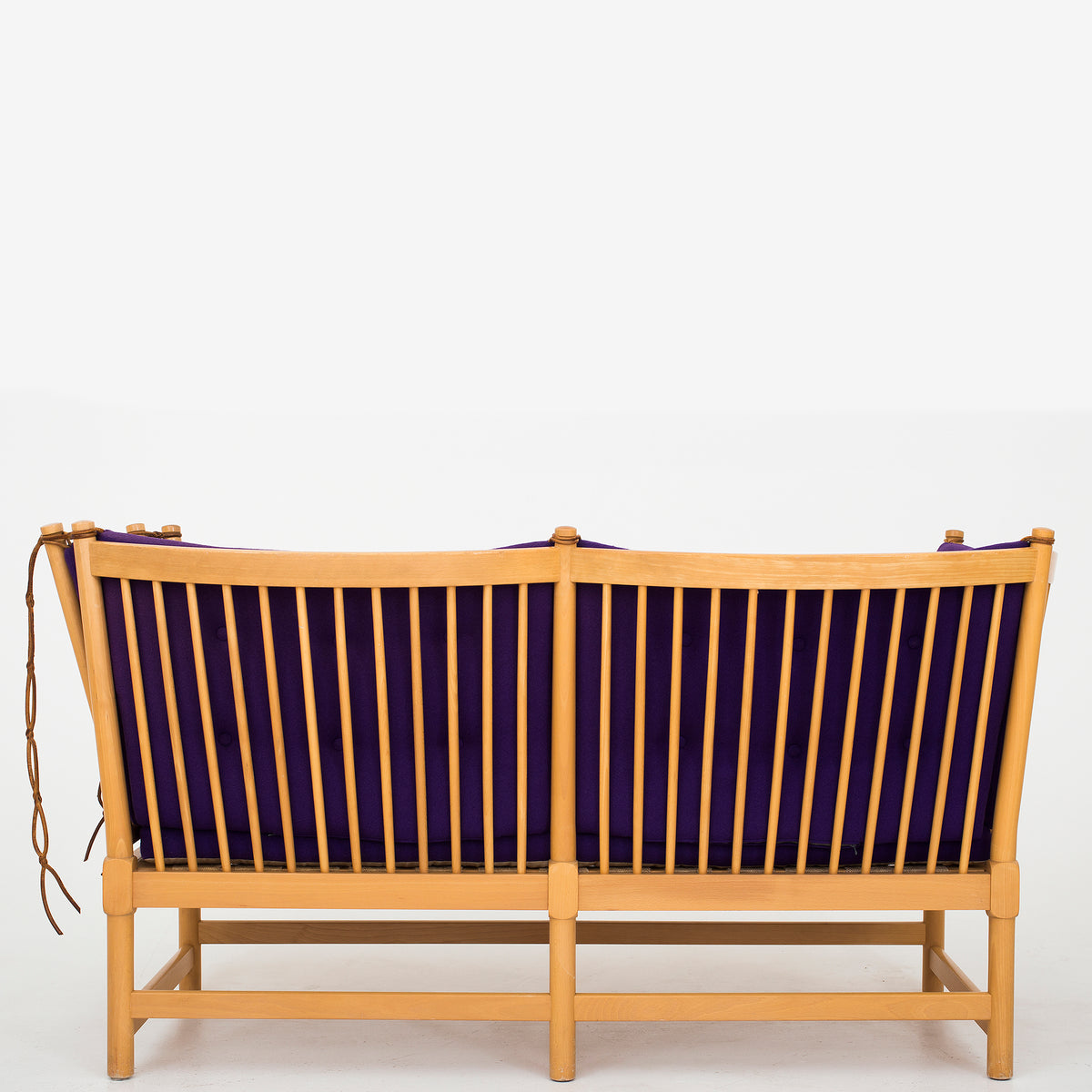 BM 1789 - Reupholstered spoke back sofa