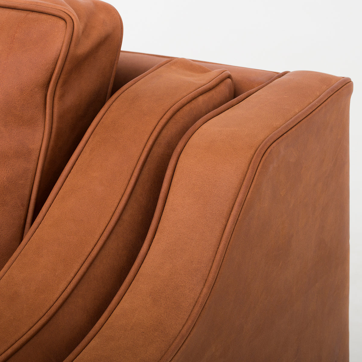 BM 2213 - 3-seater sofa in Dunes Cognac