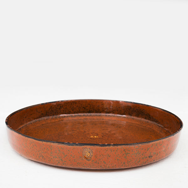Dish in stoneware
