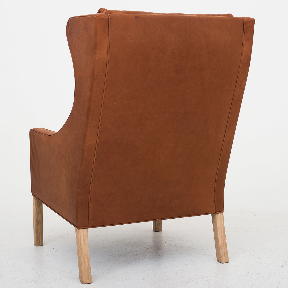 BM 2204 - 'Wing back chair' in Dunes Rust