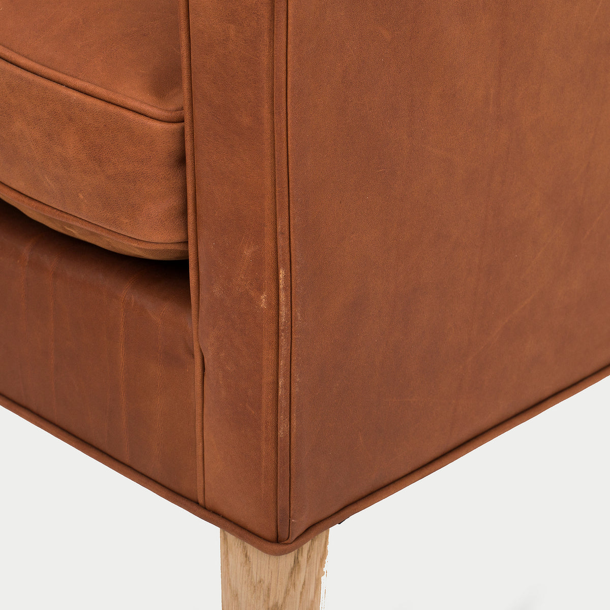 BM 2204 - 'Wing back chair' in Dunes Rust