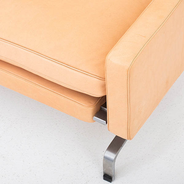 PK 31/2 - 2-seater Sofa in natural leather
