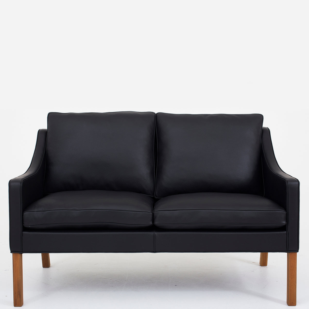 BM 2208 - 2-seater sofa in Klassik black