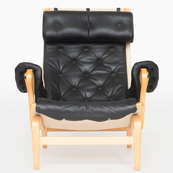 Cushions for Pernilla - Black Savanne leather