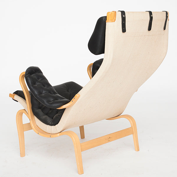 Cushions for Pernilla - Black Savanne leather