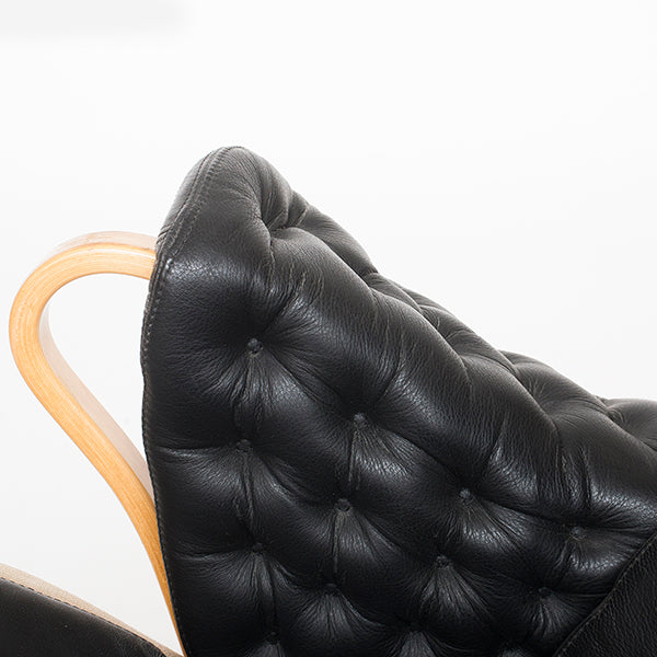 Cushions for Pernilla - Black Savanne leather