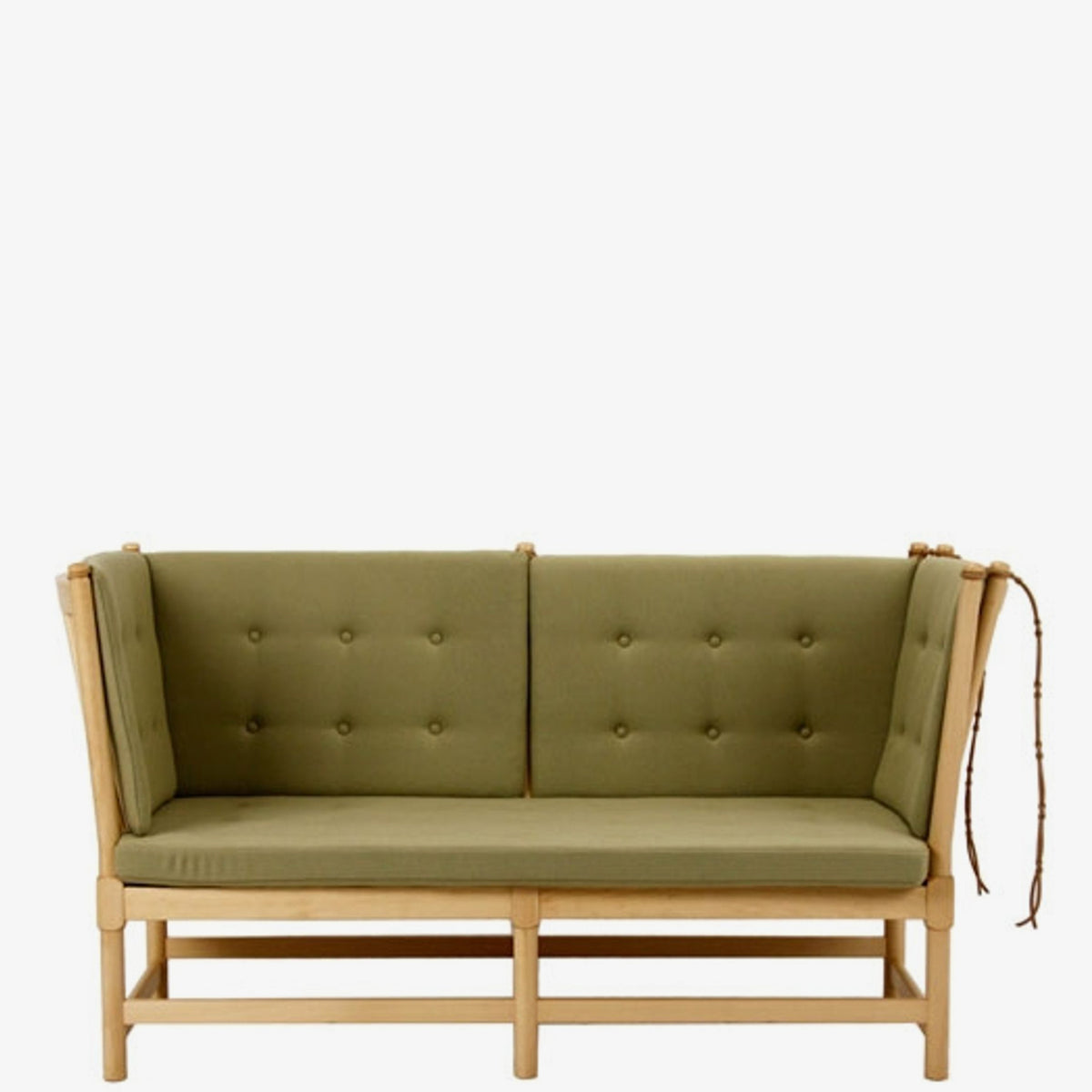 BM 1789 - Reupholstered spoke back sofa