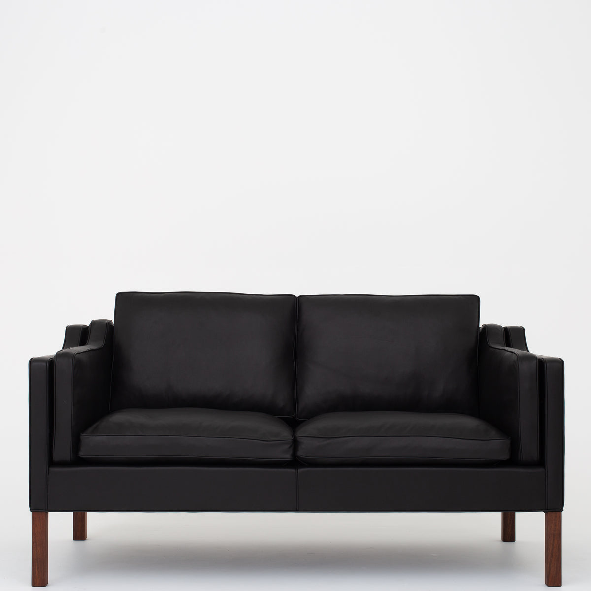BM 2212 - 2-seater sofa in Pleasure Black
