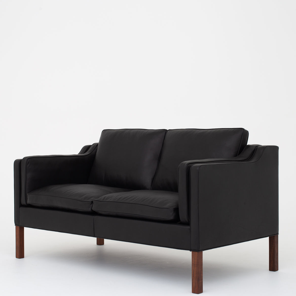 BM 2212 - 2-seater sofa in Pleasure Black
