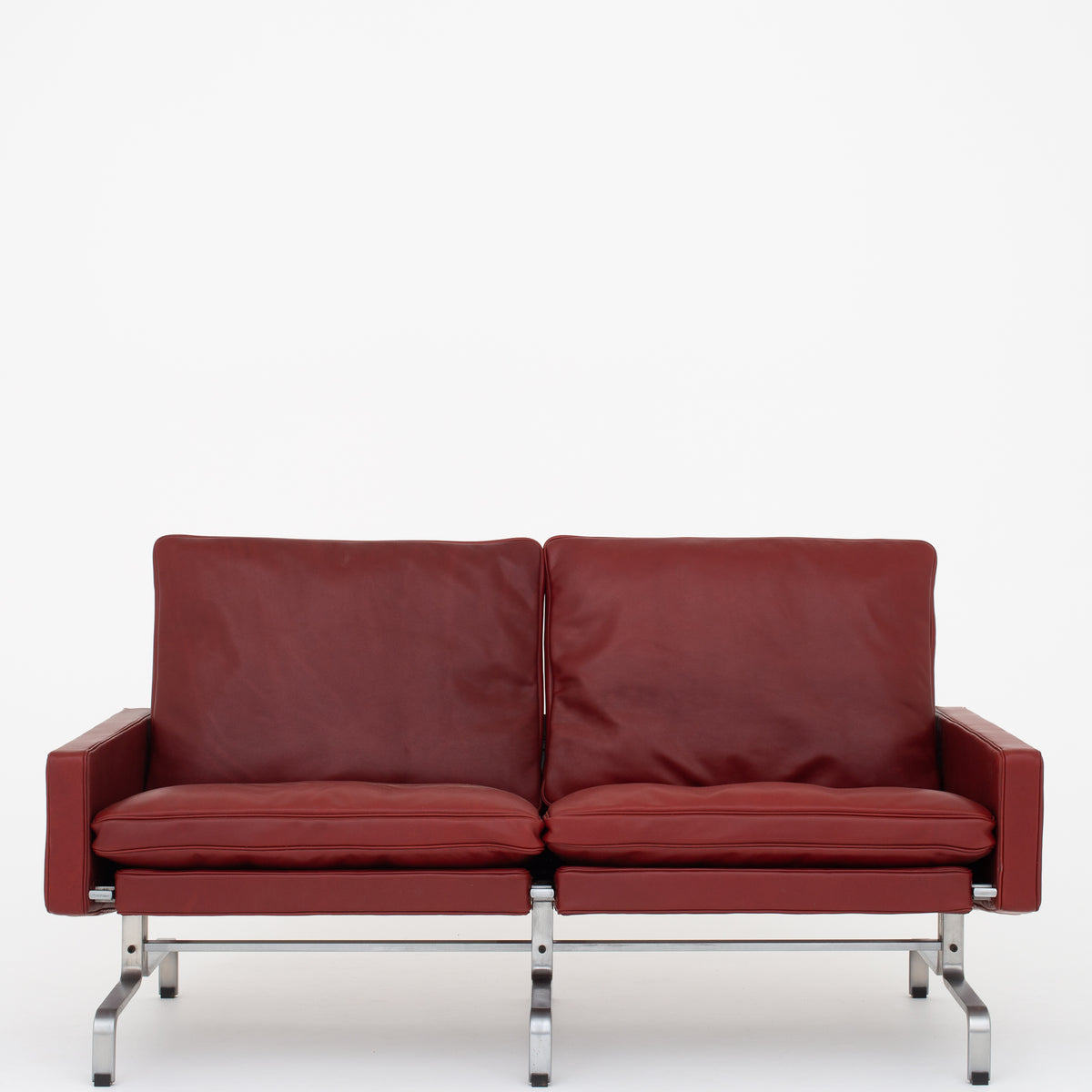 PK 31/2 - 2-seater sofa in Indian Red