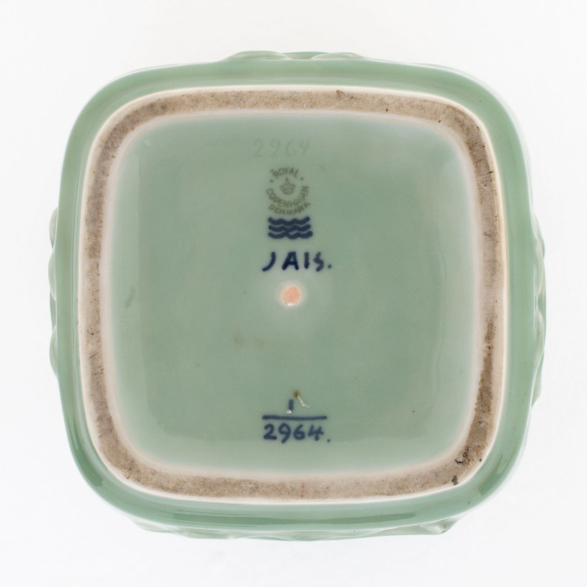 Jar in celadon glaze