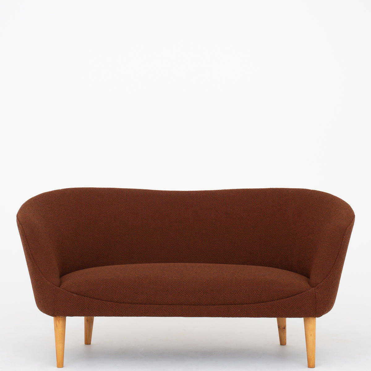 2-seater sofa in new fabric