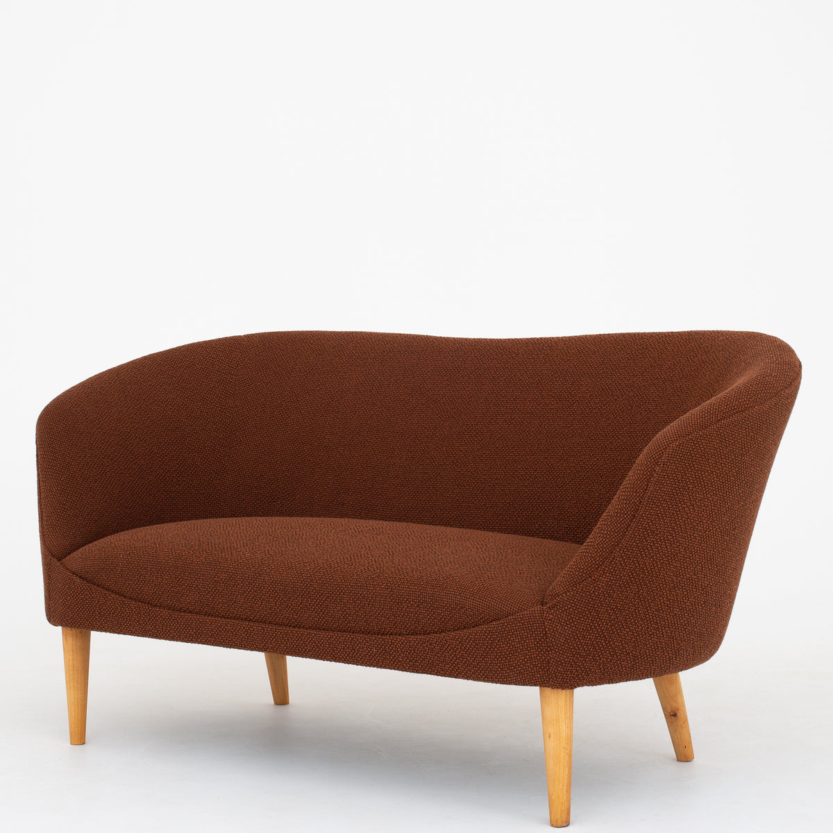 2-seater sofa in new fabric