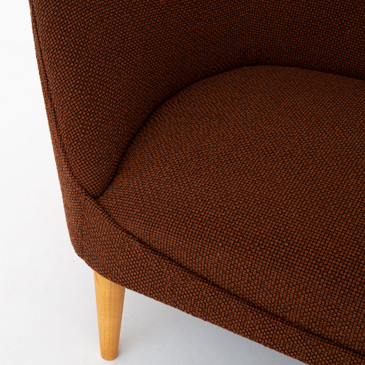 2-seater sofa in new fabric