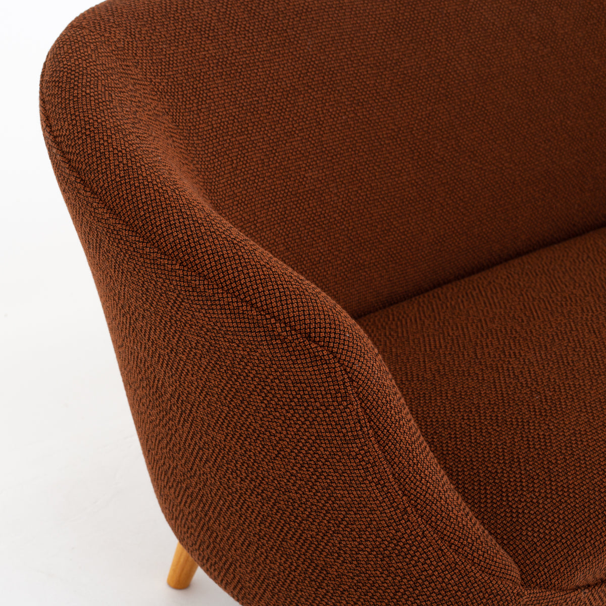 2-seater sofa in new fabric