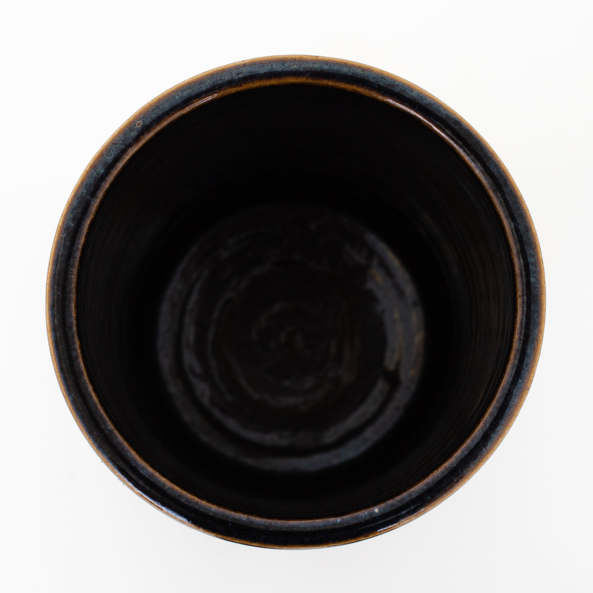 Cylinder vase in stoneware