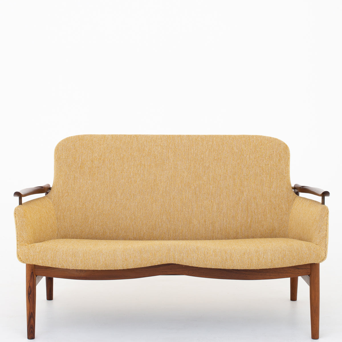 NV 53/2 - Two-seater sofa in rosewood