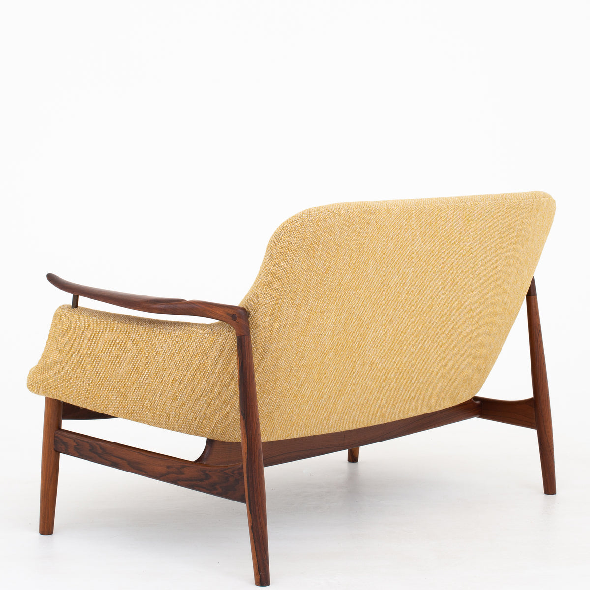 NV 53/2 - Two-seater sofa in rosewood
