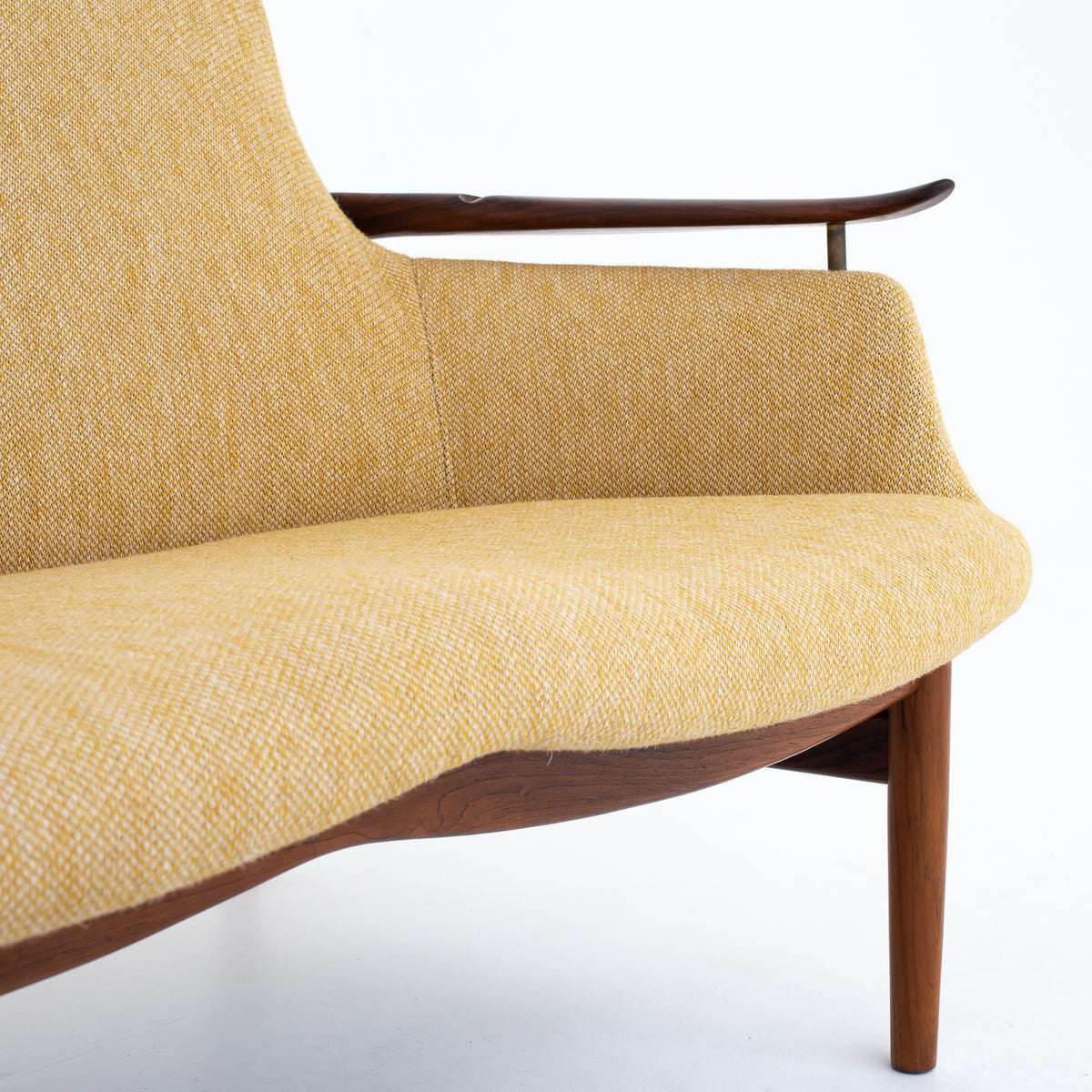 NV 53/2 - Two-seater sofa in rosewood