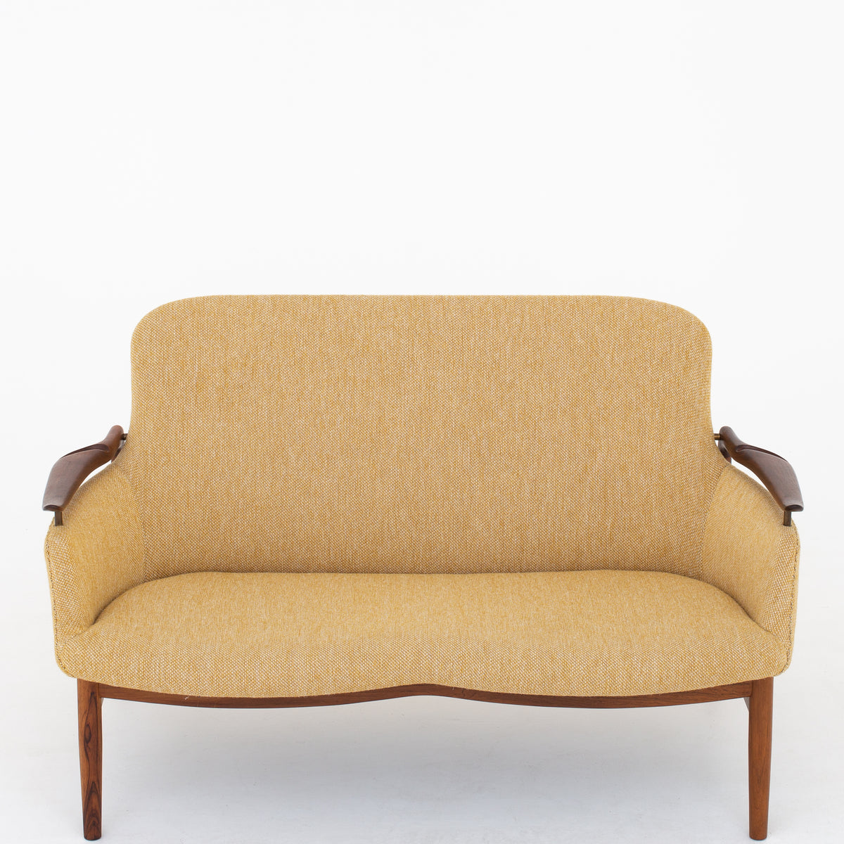 NV 53/2 - Two-seater sofa in rosewood