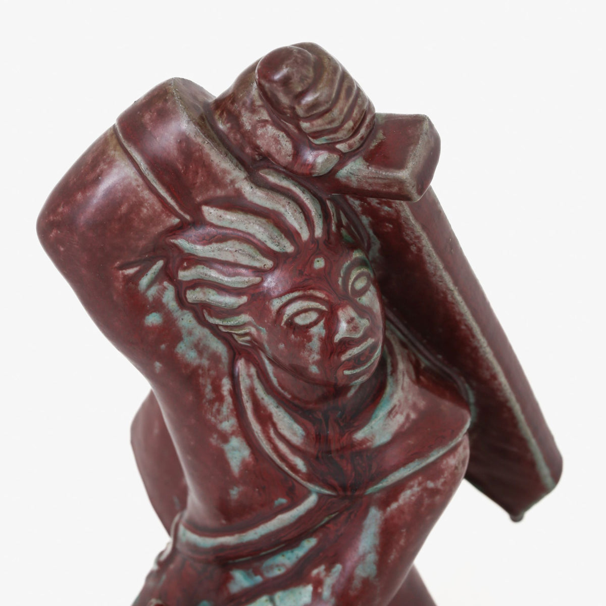 Stoneware figure