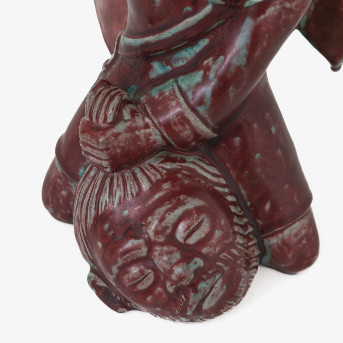 Stoneware figure