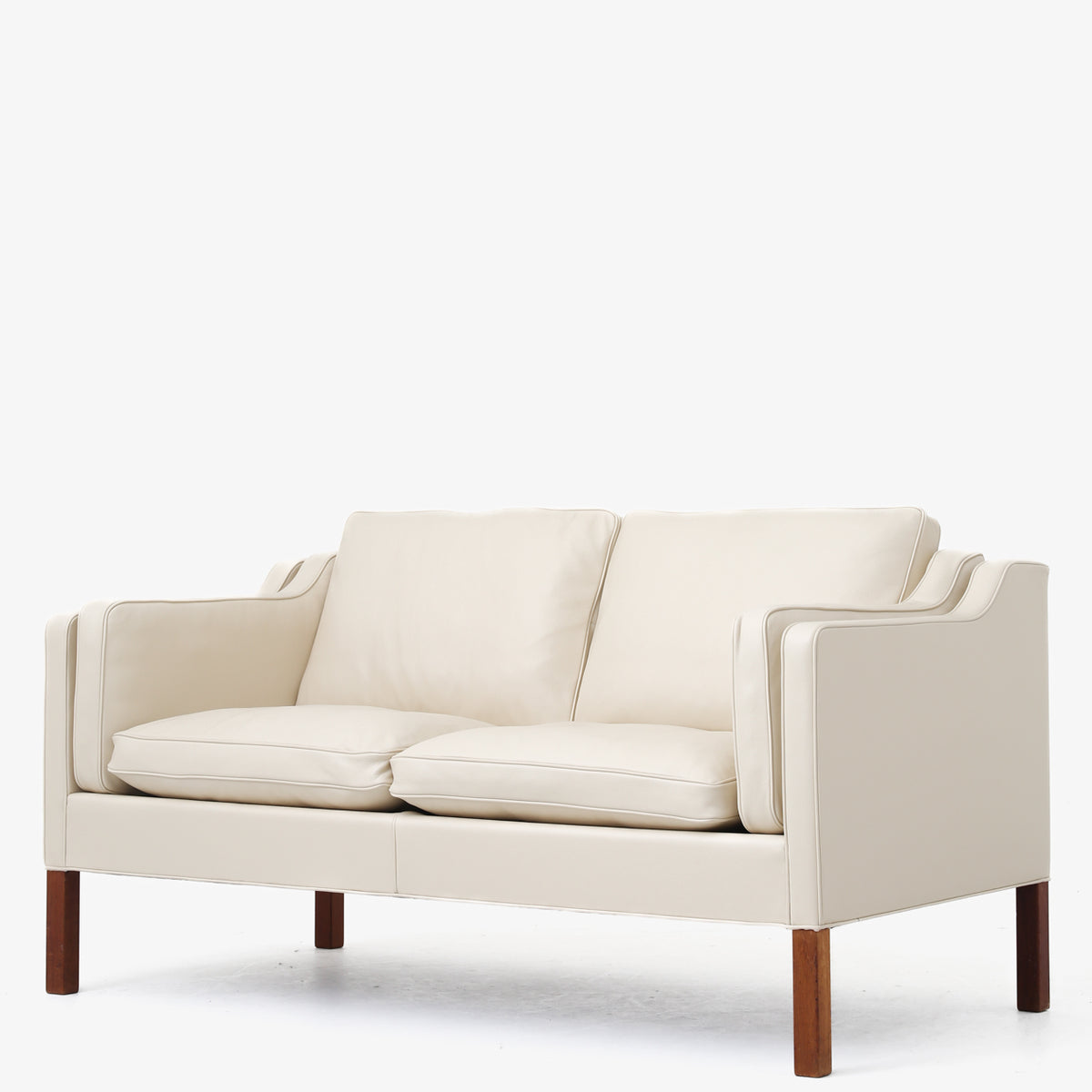 BM 2212 - 2-seater sofa in cream leather