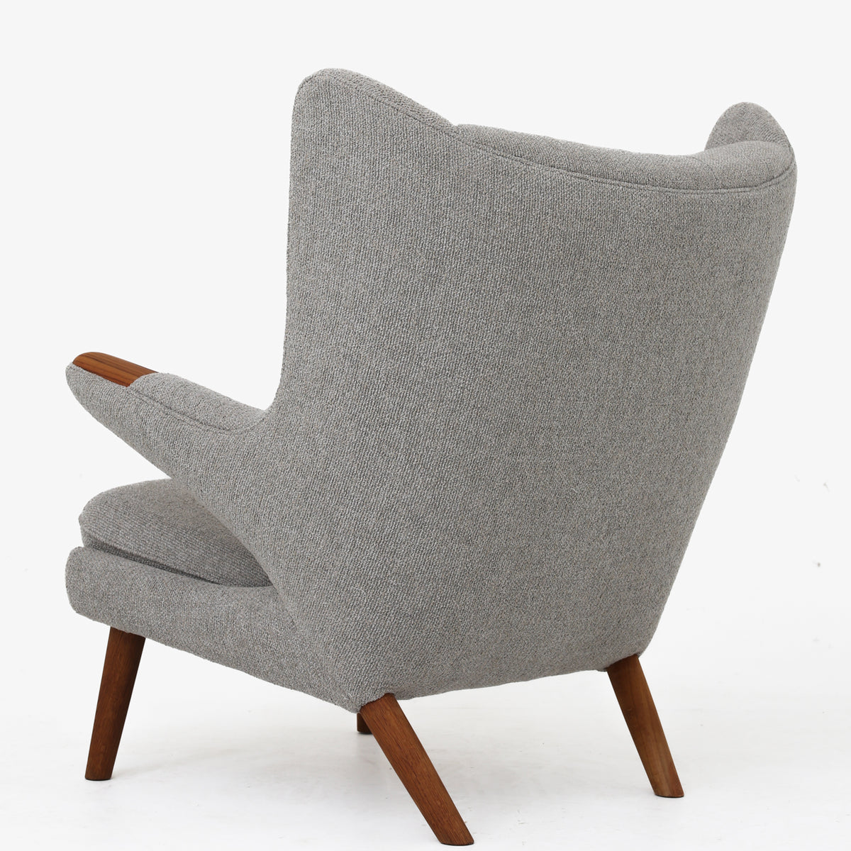 AP 19 - Papa Bear Chair w. stool in Moss fabric