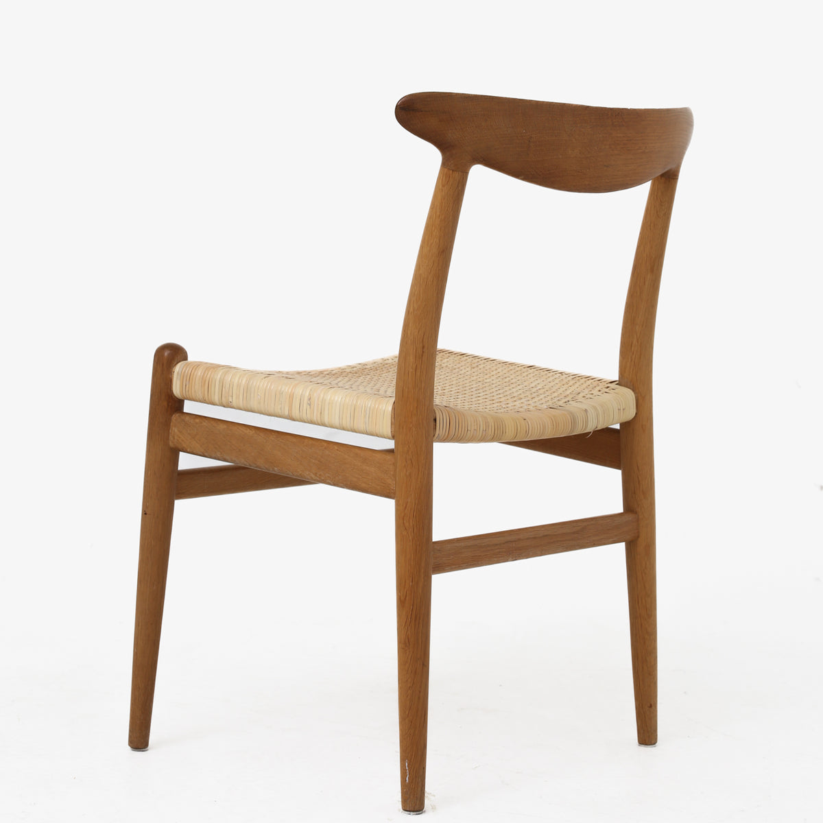 W2 - Dining chair in patinated oak