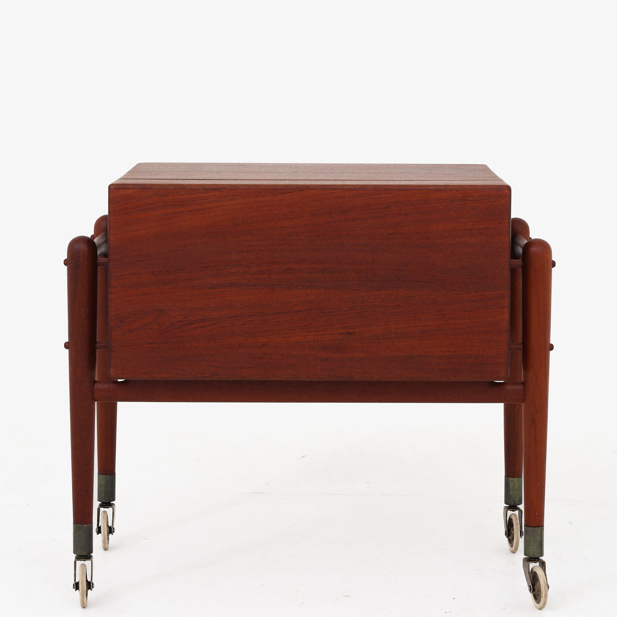 Rare sewing table in teak