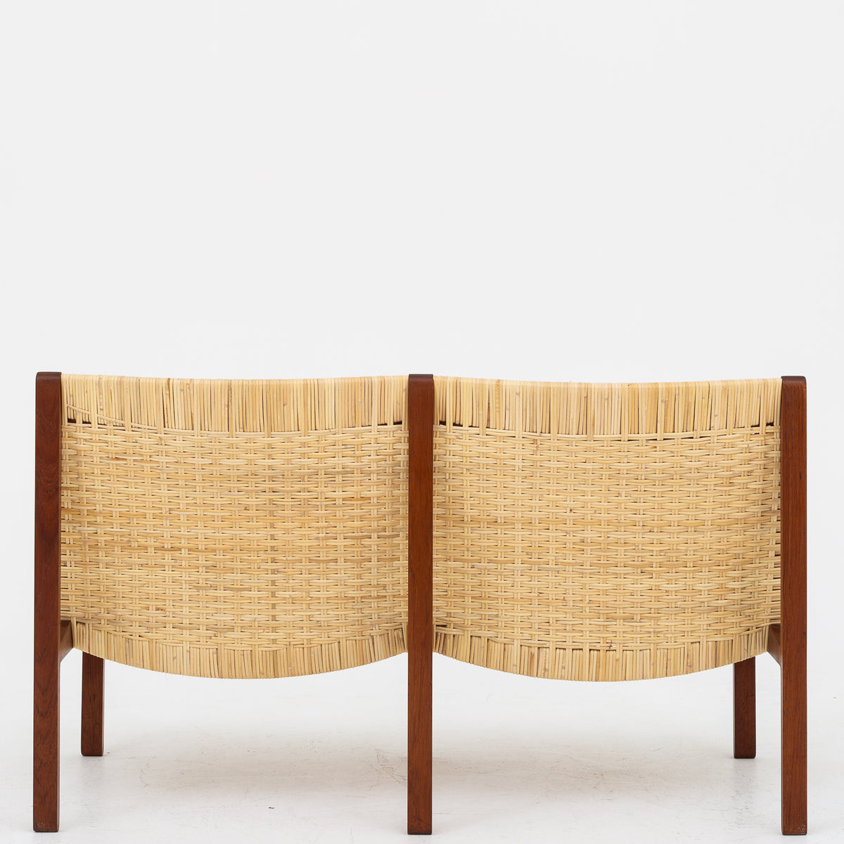 2-seater bench in teak