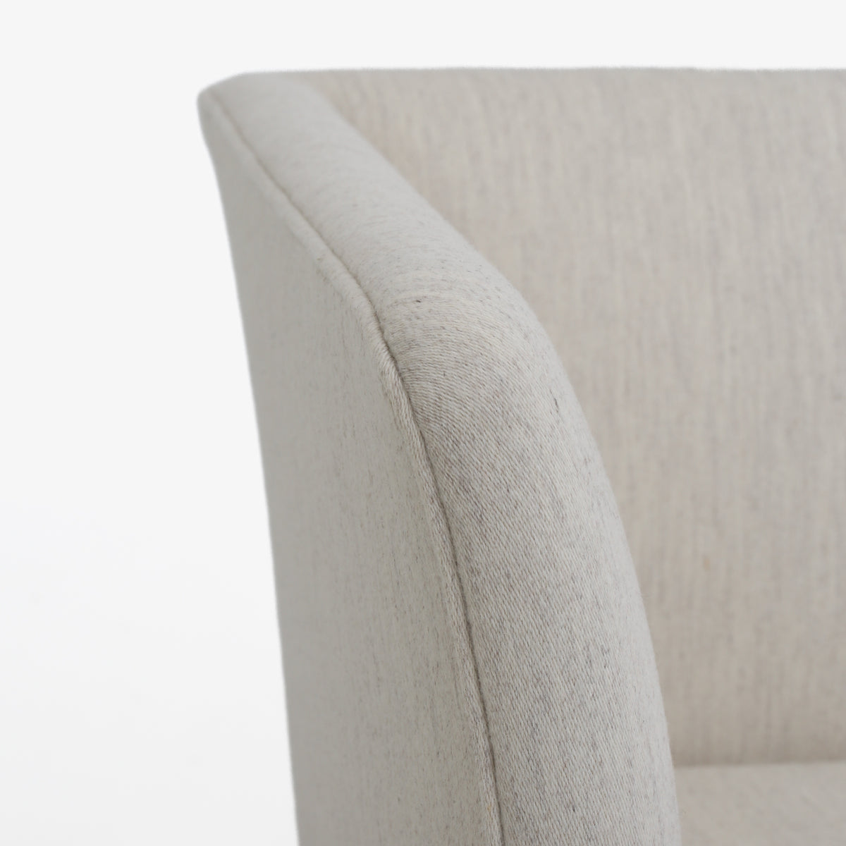 Freestanding sofa in wool