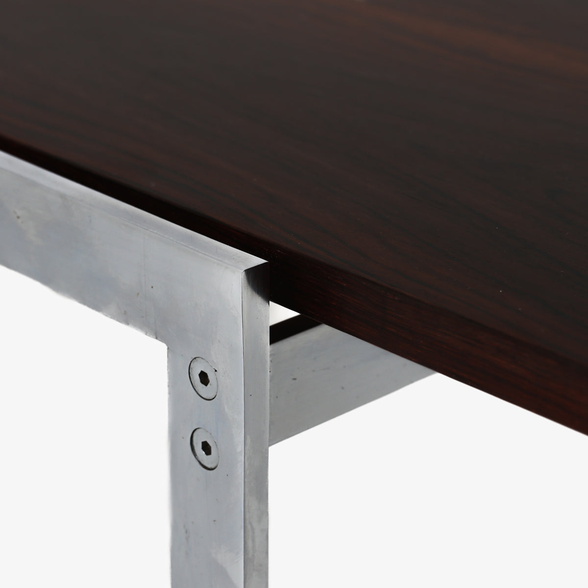 Rectangular coffee table in rosewood