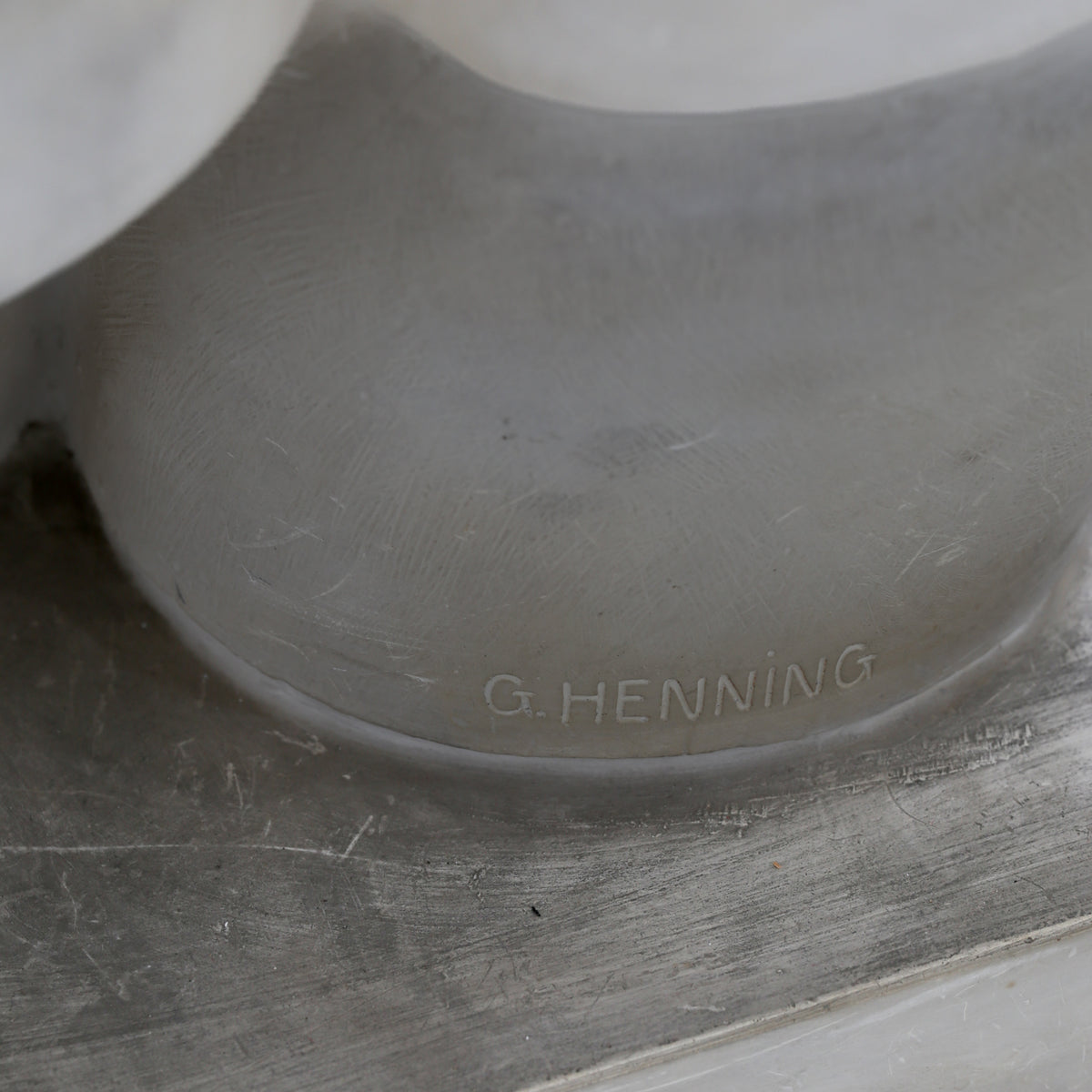 Sculpture in plaster
