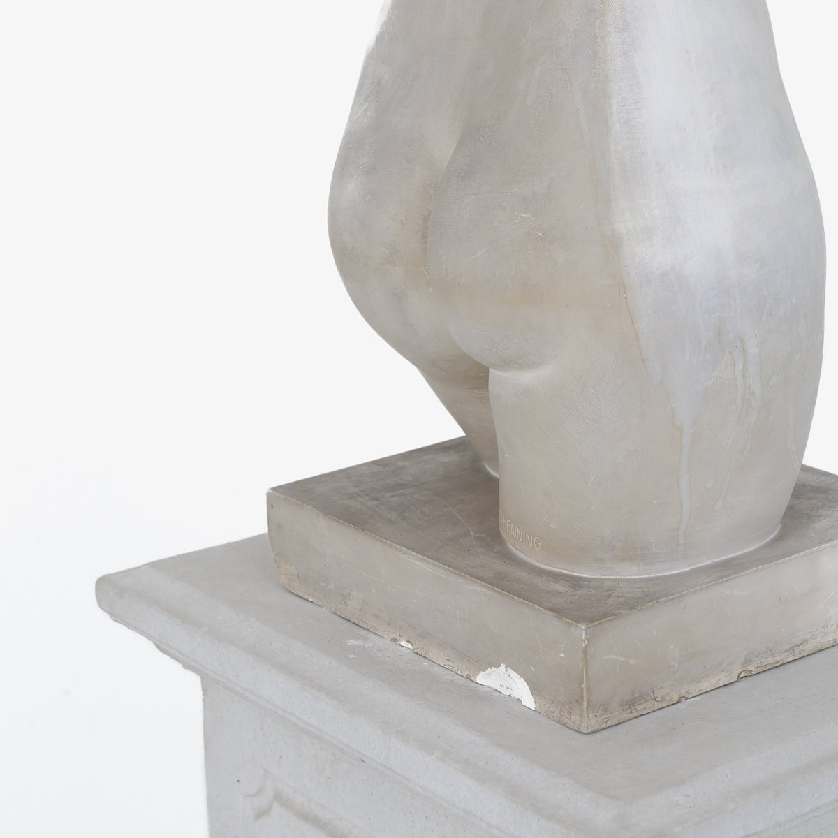 Sculpture in plaster