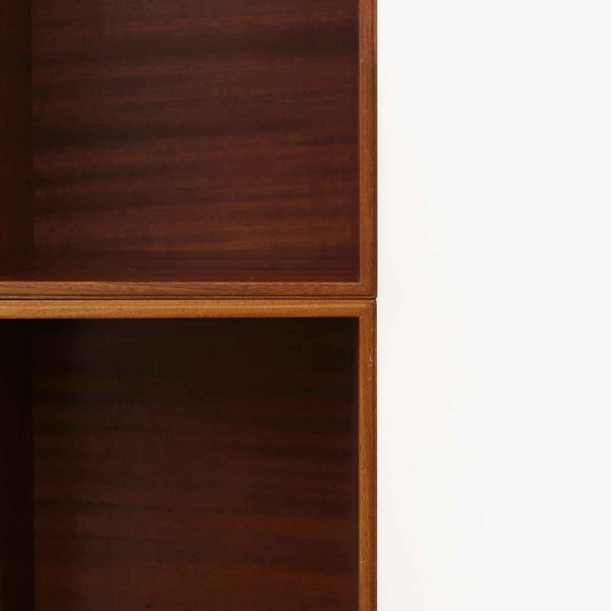 Bookcases in mahogany (set of 6)