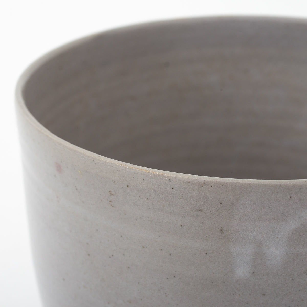Flowerpots in stoneware (set)